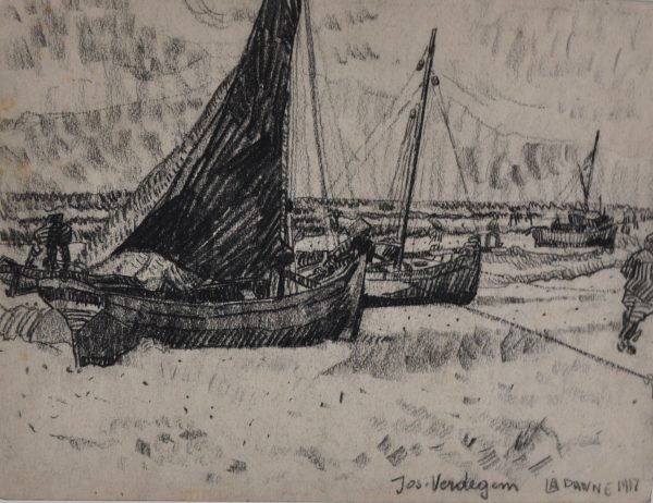 Jos Verdegem; La Panne 1917