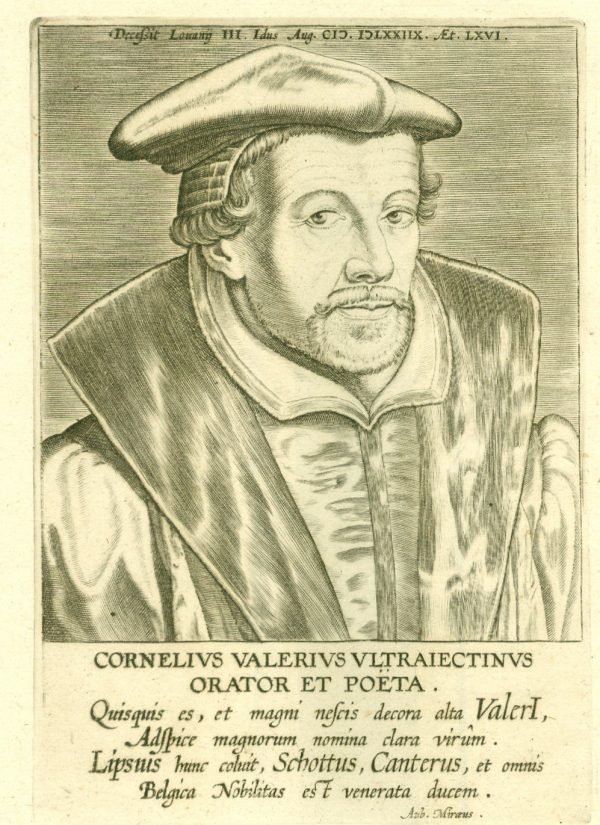 Cornelius Valerius Ultraiectinus, Orator et poeta