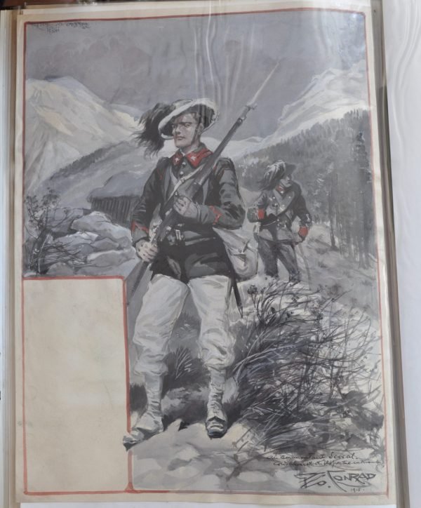 Conrad, 1915,  Au commandant Serval