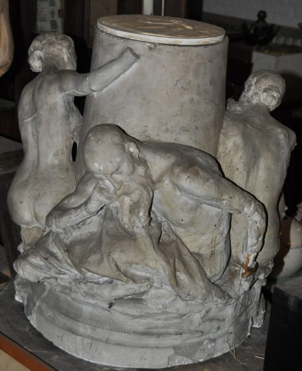 J. Lagae, Socle d’un pylône électrique 1898 Jardin Botanique Bruxelles