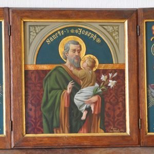 Prosper van den Abeele, 1916.  Triptiek, Sancte Joseph