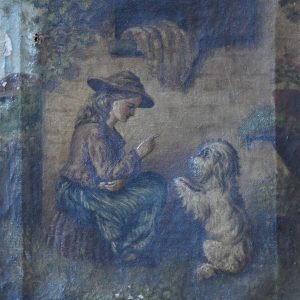 Meisje met hond