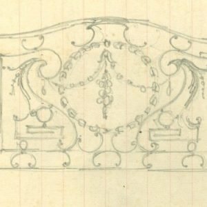 Balcons Louis XVI  pour le ferronnier Segers Castel