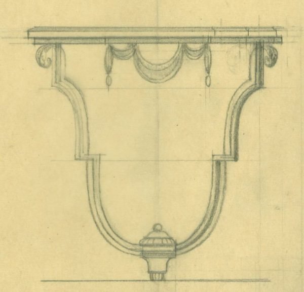 Petite console, pour Mr. Alexandre, 1942