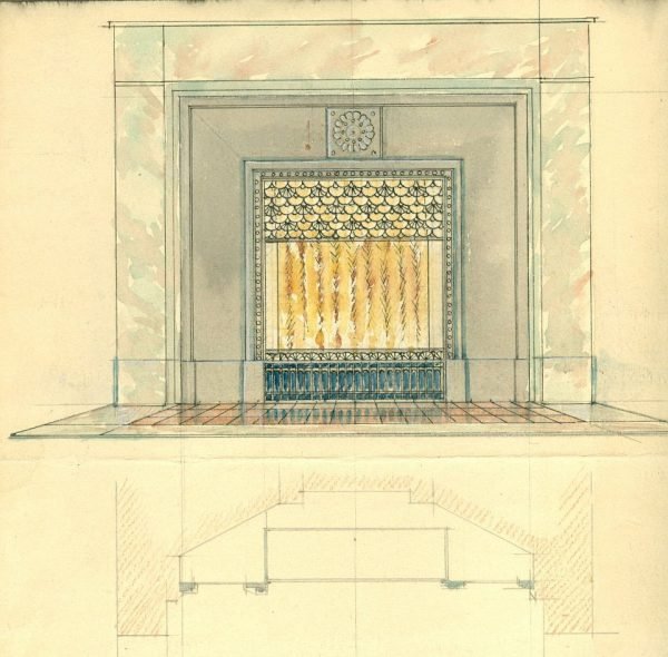 Foyer moderne pour Mr. Seghers Castel