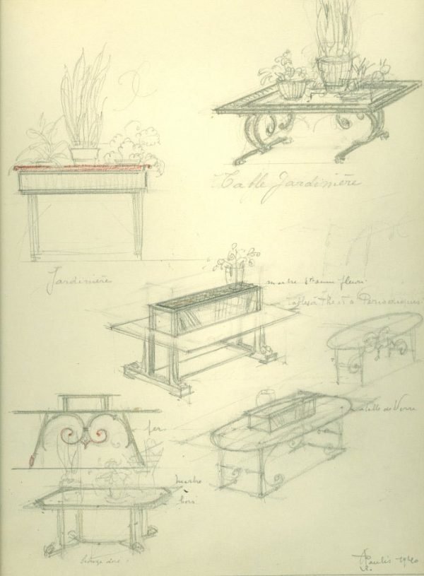 Tables jardinières et tables à thé