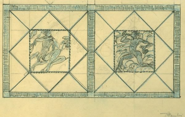 Portillon de jardin le Faune et le Triton
