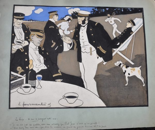 Fourment,  Les Loups ... de mer se mangent entre eux