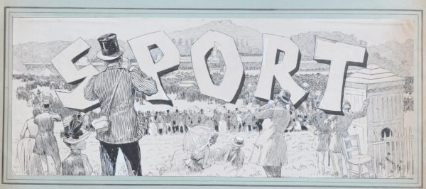 Sport,  Fernand Fau,  43/17 cm.
