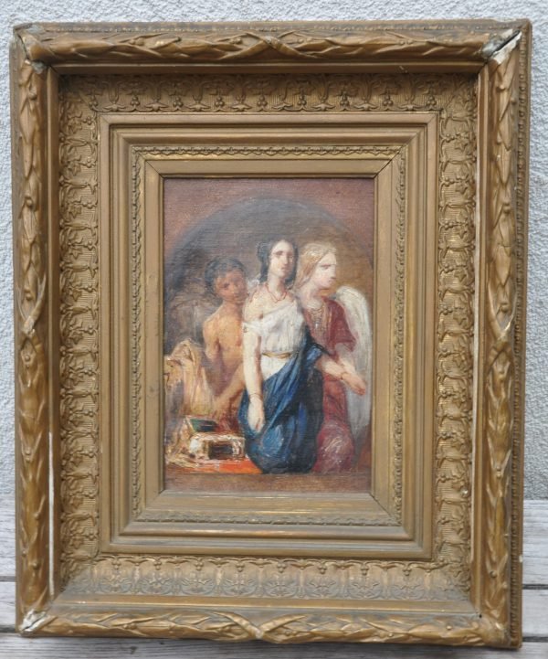 Théodore Joseph Canneel, 1817-1892  Gand - project,  peinture Basilique Gand - Image 2