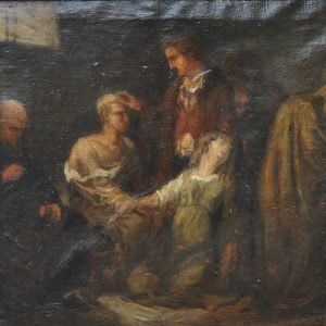 Geyers, Le condamné á mort  fondateur de l'académie des beaux arts à Louvain, 1806