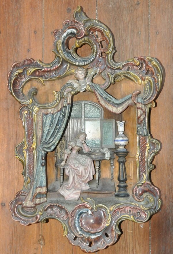 Rococo wandapplique