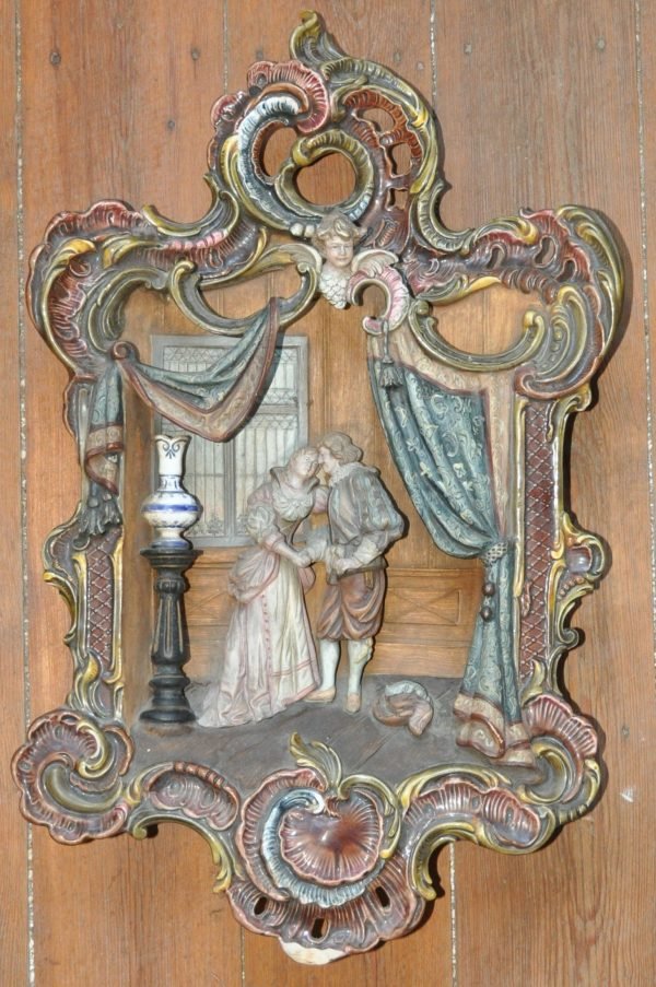 Rococo wandapplique