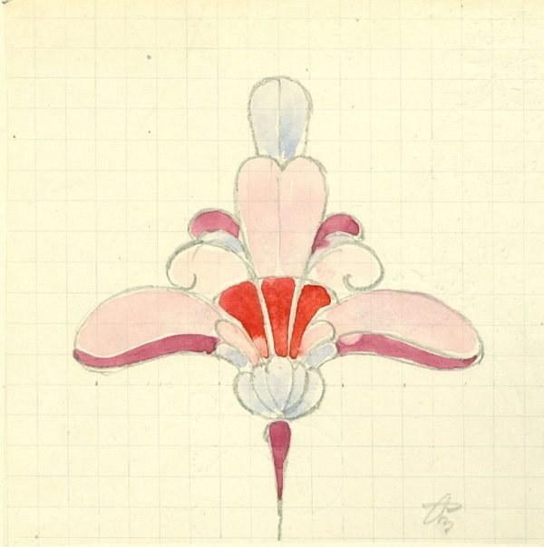 Motifs à incruster pour les coul. bliothèque de Mr Bautier