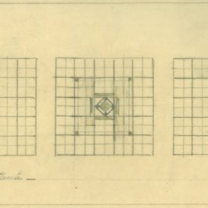 Décor vitrailler pour la Fondation Universitaire, r. d’Egmont (1947)