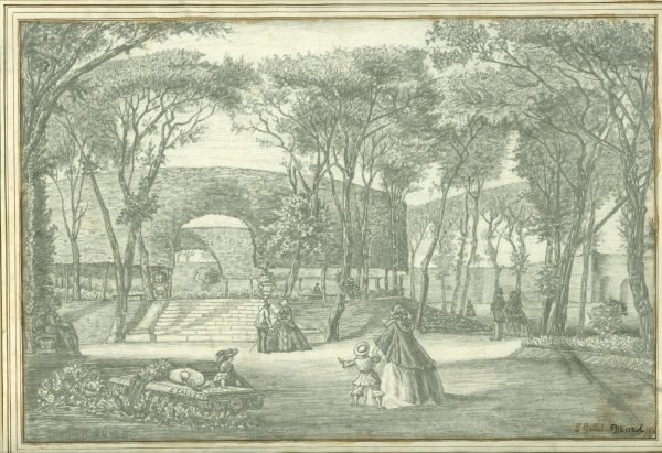 E. Gallet, 5 avril 1860,   Le Parc de Sceaux,