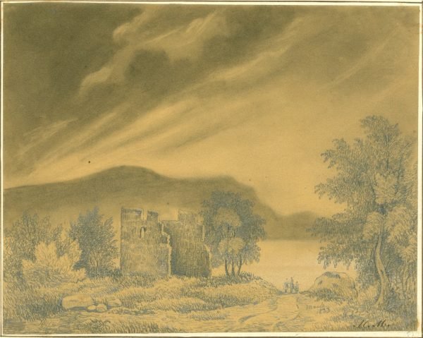 N. M. , Ruine  Marte 1833