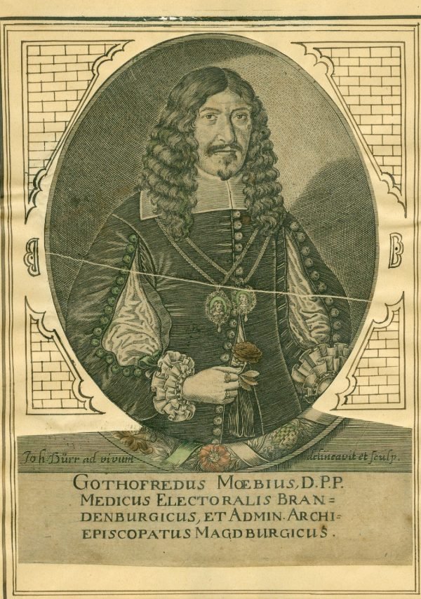 Gothofredus Moebius,  Joh. Dürer del.
