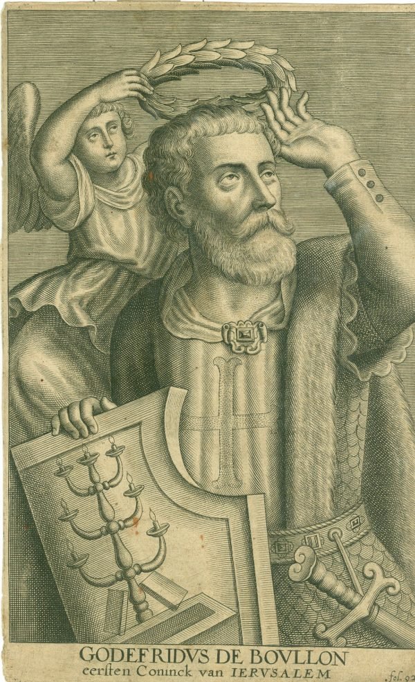 Godefridus de Boullon,  eersten Coninck van Ierusalem