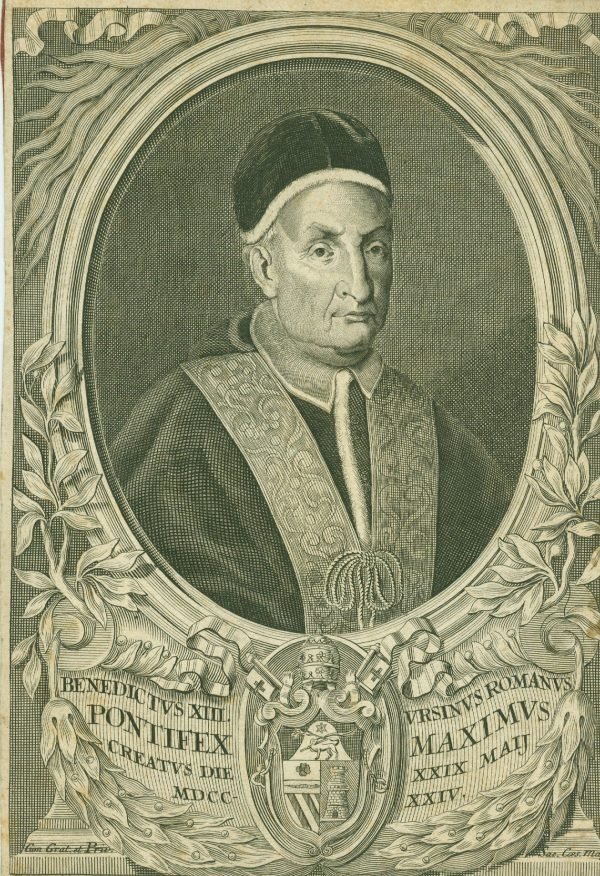 Benedictus XIII, Ursinus Romanus,  Pontifex Maximus,  Johann Christoph Kolb