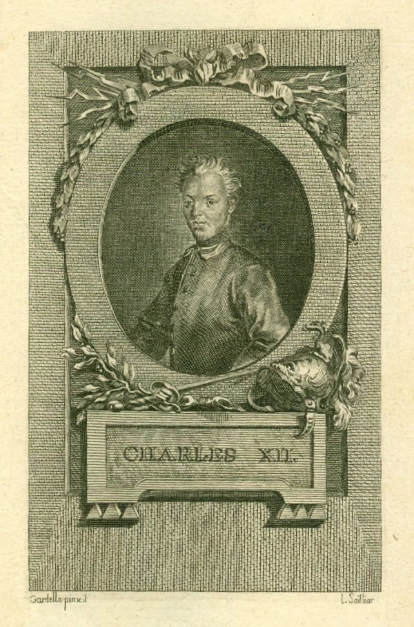Charles XII,  Gardelle pinxit