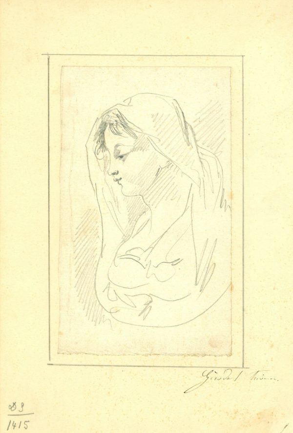 Girodet de Roucy Trioson,  18/11 cm.