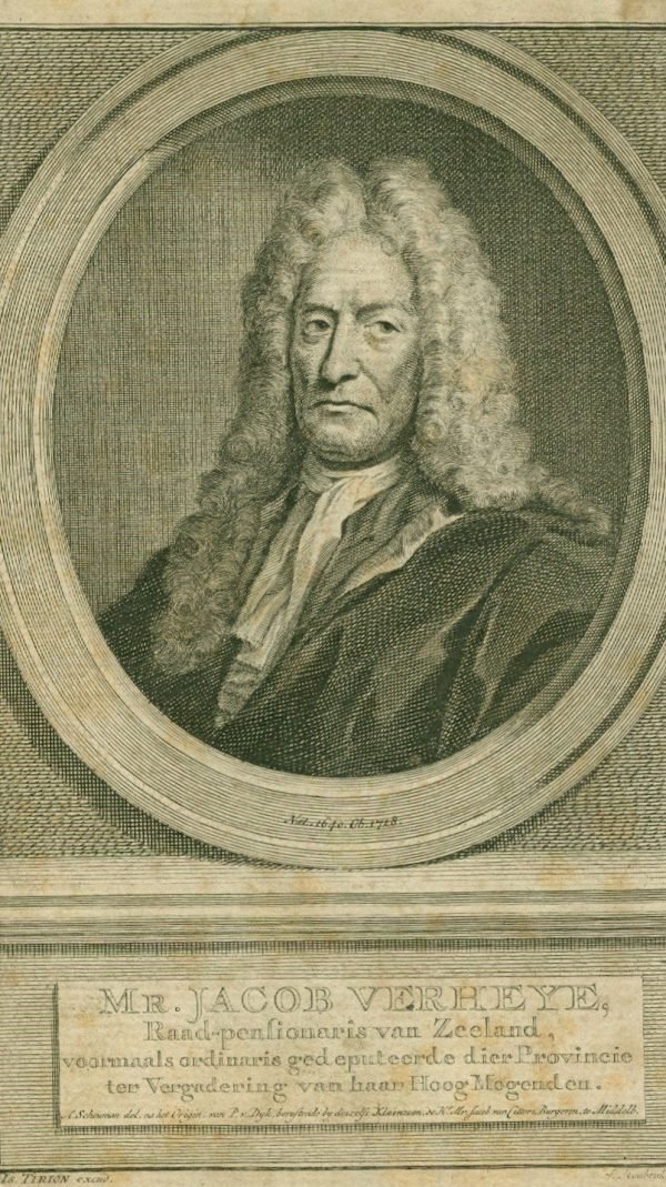 Mr. Jacob Verheye,  Is. Tirion excudit