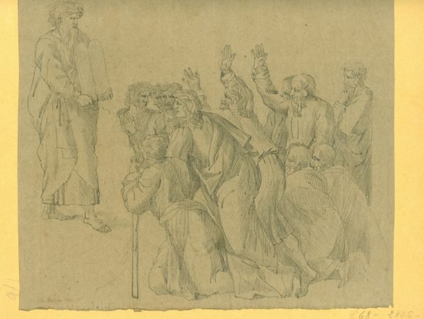 Mozes met de Tafelen der Wet