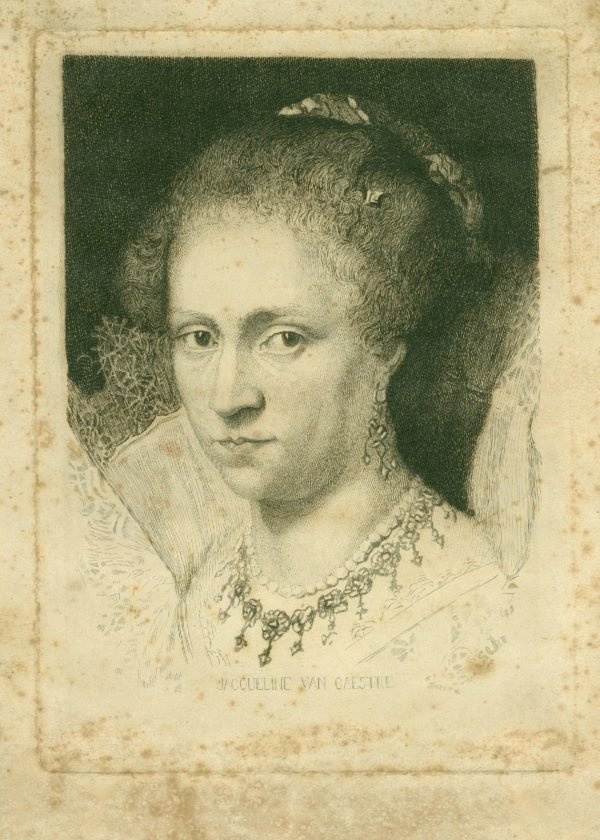 Jacqueline Van Caestre,  Greuze, d'après Rubens