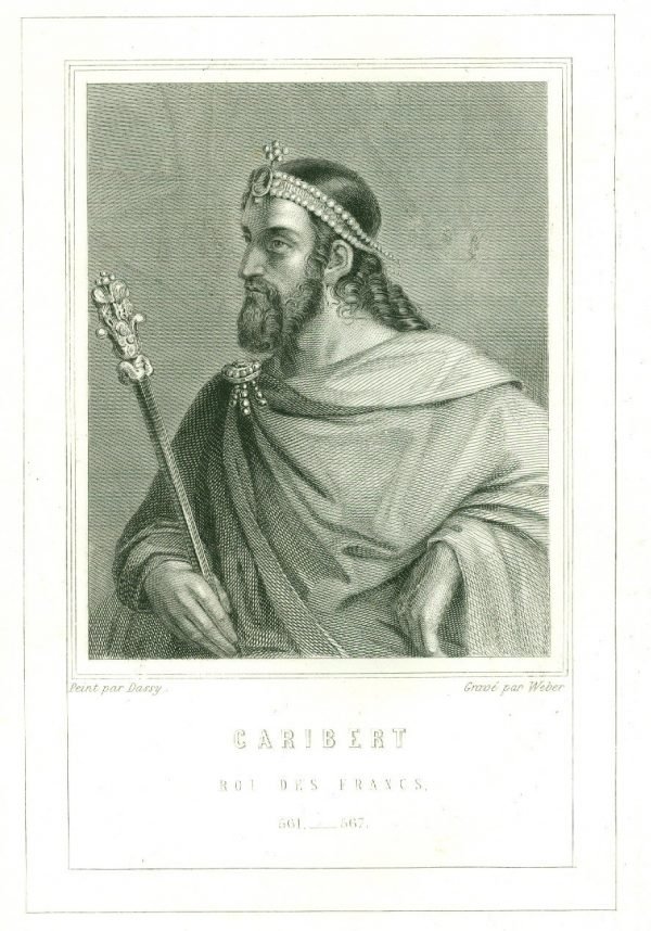 Caribert,  Roi des Francs.  par Weber