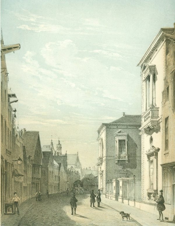 Hoelans 1851 Rue de Bruxelles et L’Hôpital St. Pierre