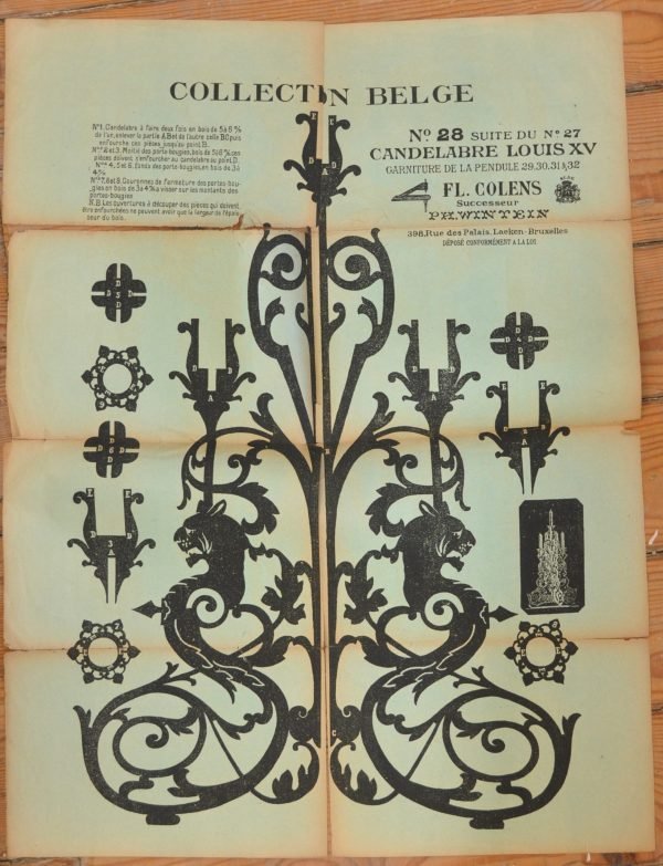 Collection Belge,  Candelabre