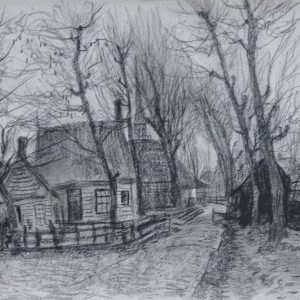 Tekeningen ontwerpen voor gravures uit zijn Hollandse periode