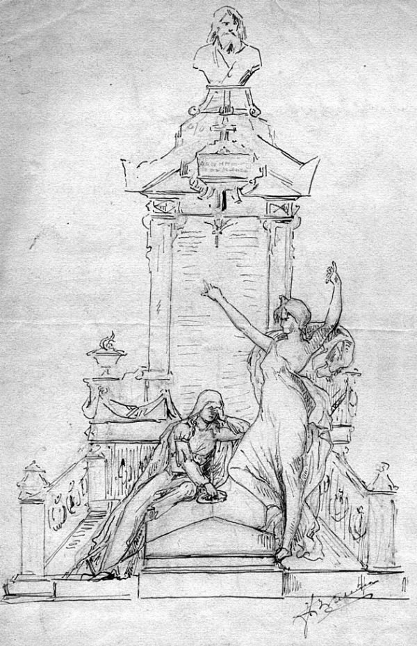Willems Esquisse pour un monument