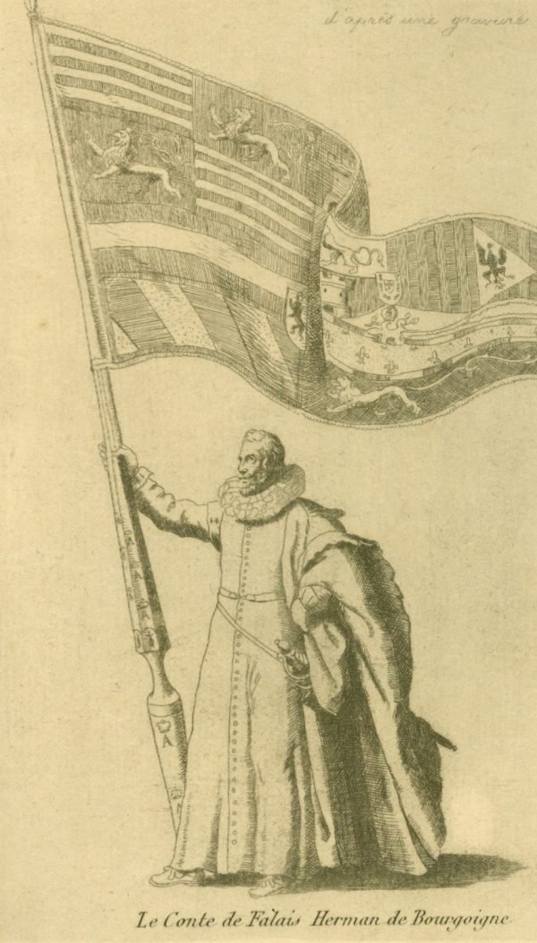 Le Comte de Falais Herman de Bourgoigne