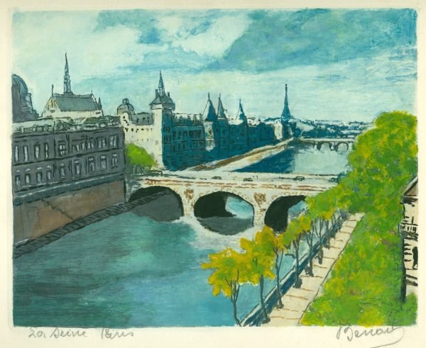 Benoit,  La  Seine Paris