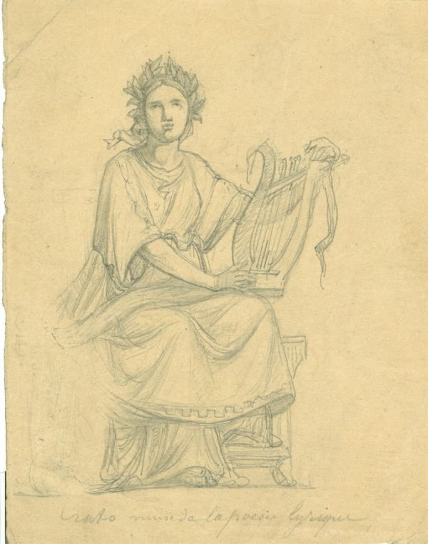 Joseph Willems,  Crato, muse de la poesie lyrique