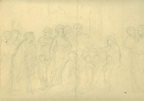 Puvis de Chavannes,  Provient de la vente du peintre G. Clairin