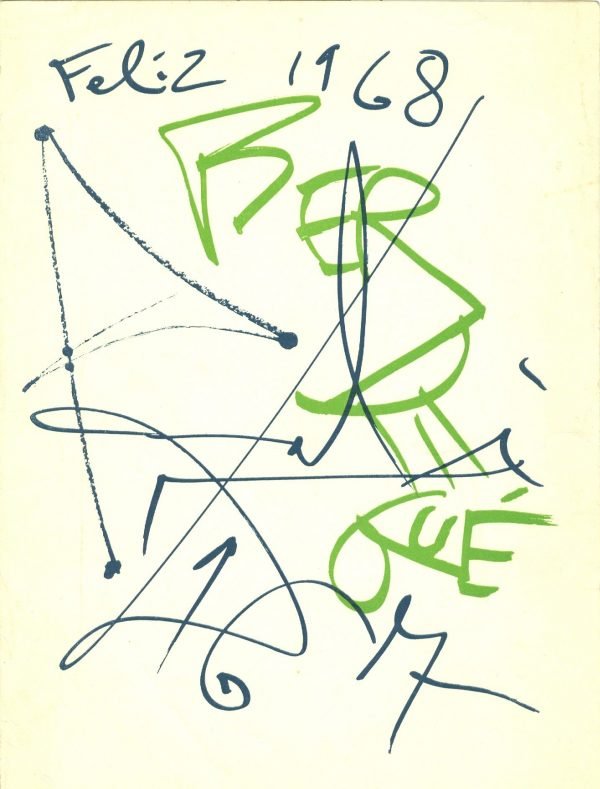 Dali,  Para Antonio Berdegué,  Feliz 1968