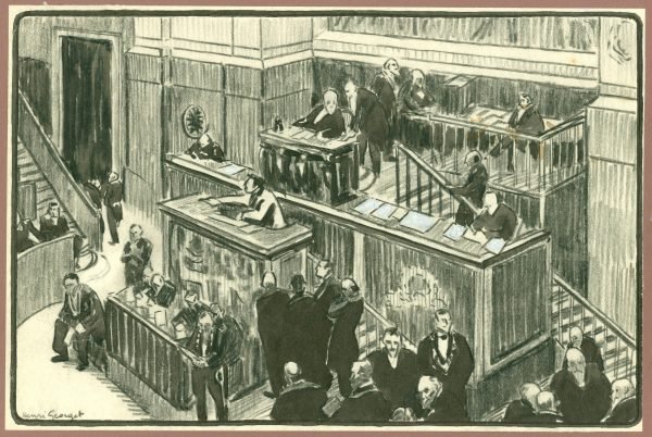 Henri Georget,   Le bureau du Sénat