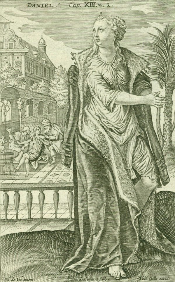 M. de Vos, (Galle),  Susanna