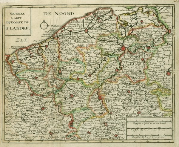 Nouvelle Carte du Comté de Flandre