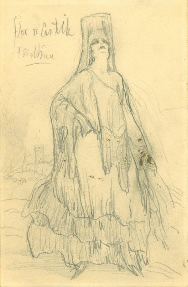 Beltran, Flor de Castille,  Peintre des vedettes du cinéma américain