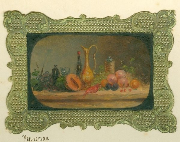 Miniatuur,   Venneman  8,7/6,2 cm