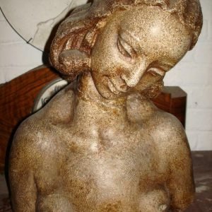 Bernard CALLIE °1880-1954 ,gesigneerd stenen beeld