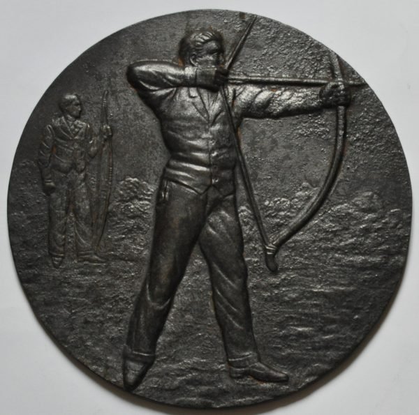 Boogschieten, medaille, matrix