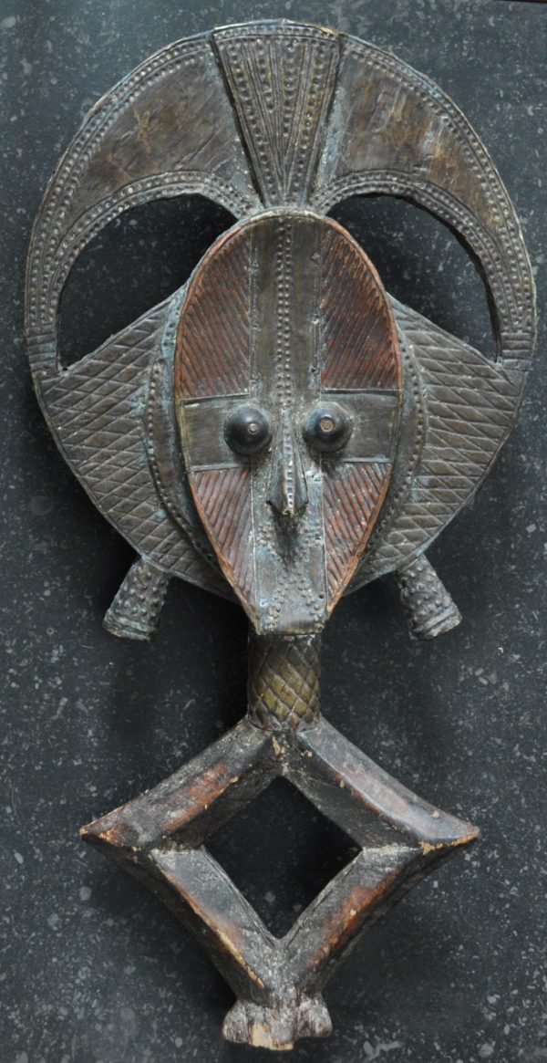 Reliquary figure Kota, Gabon