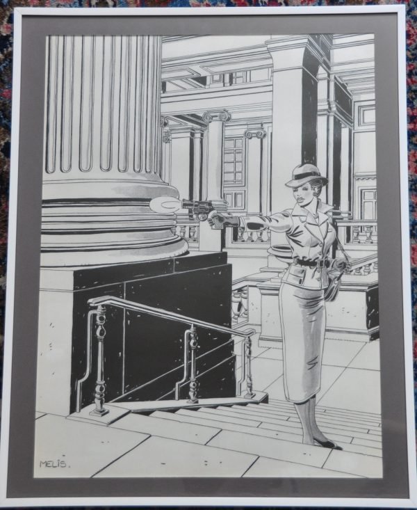 J. M. Melis, tekening