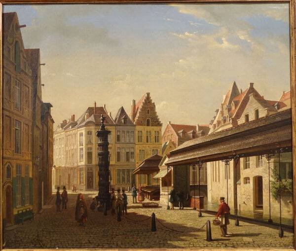 Maswiens, De vismarkt te Leuven