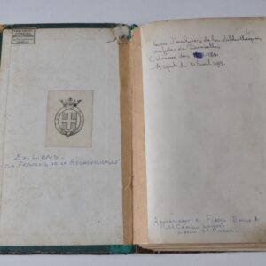 Copie d'archives de la bibliothèques royales de Bruxelles, dresée vers 1860